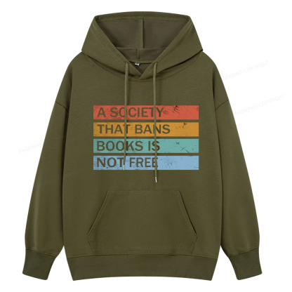 Pagewings Read Banned Books Unisex Classic Hoodie