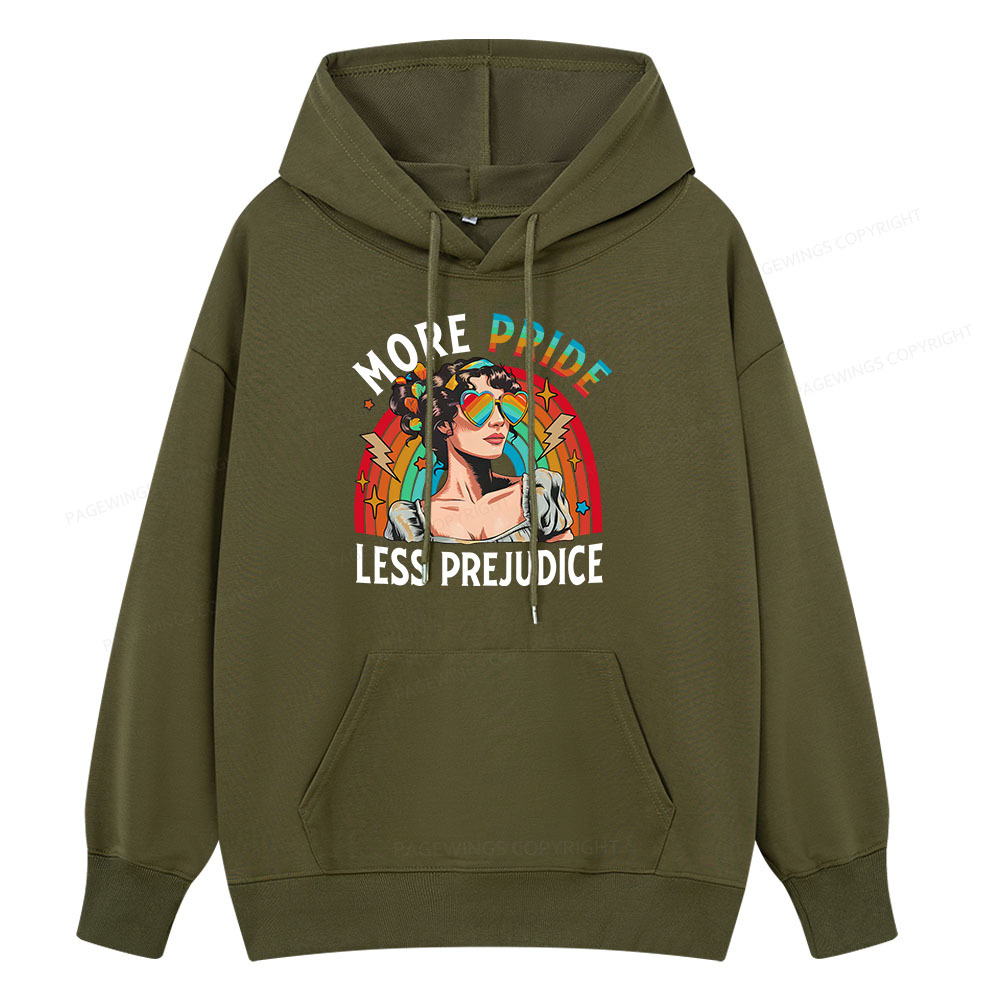 Pagewings More Pride Less Prejudice Unisex Classic Hoodie