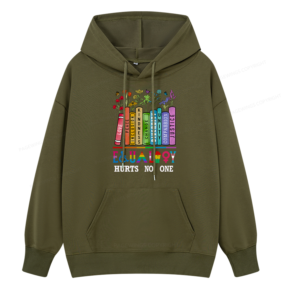 Pagewings Equality Hurts No One Unisex Classic Hoodie