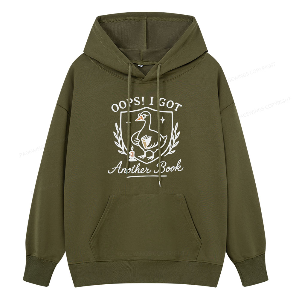 Pagewings Oops I Got Another Book Unisex Classic Hoodie