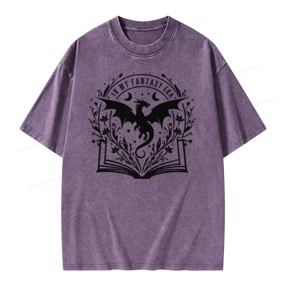 Pagewing Fantasy Era Unisex Tee Unisex Washed T-shirt