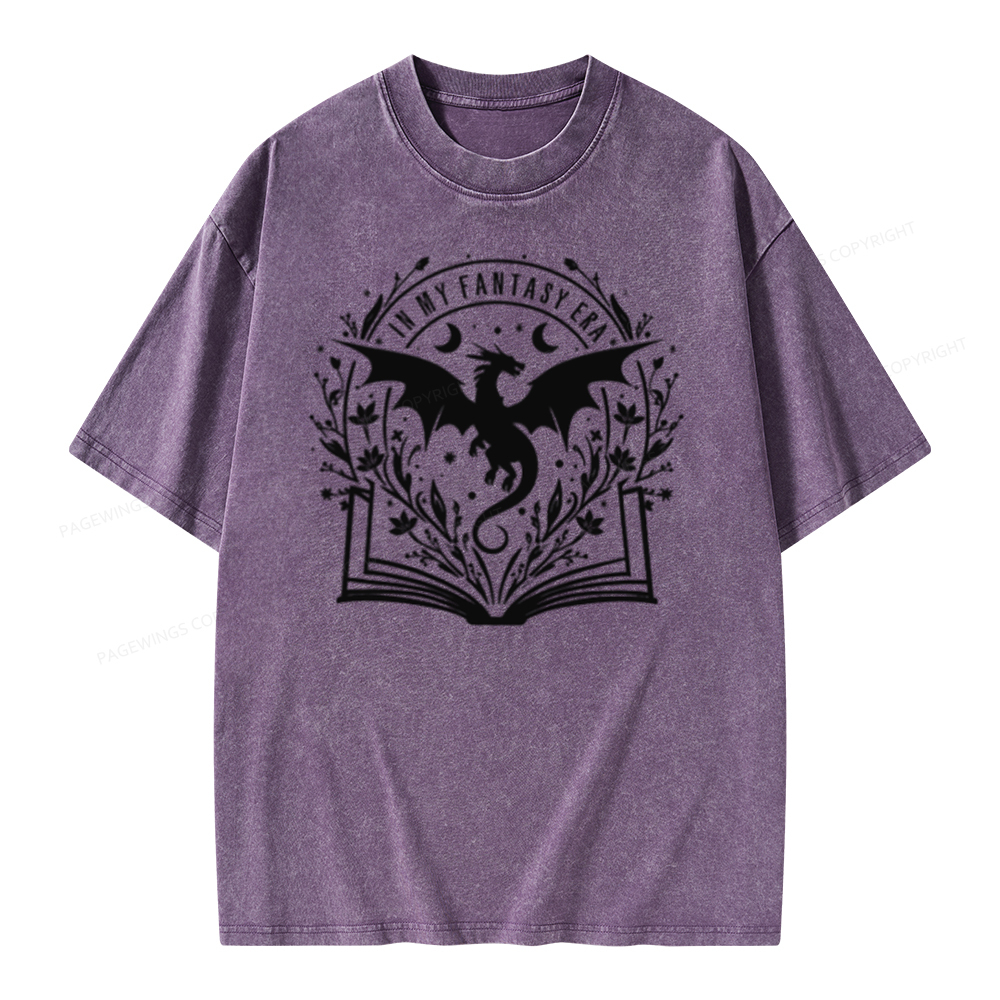 Pagewing Fantasy Era Unisex Tee Unisex Washed T-shirt
