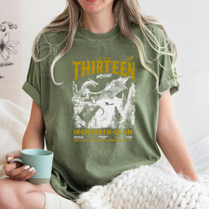 Pagewings The Thirteen Unisex Washed T-shirt