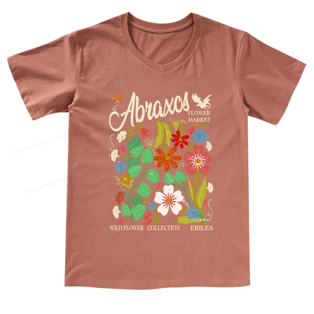 Pagewings Abraxos V-neck T-shirt