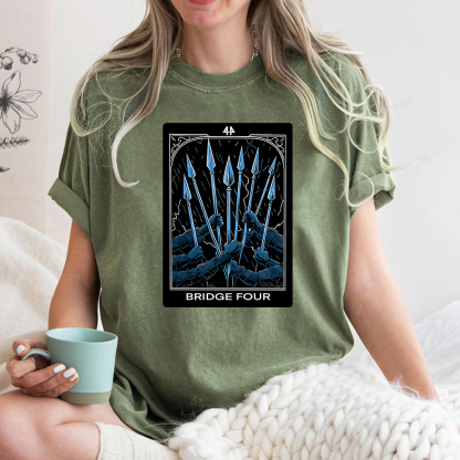 Pagewings Bridge Four Unisex Washed T-shirt