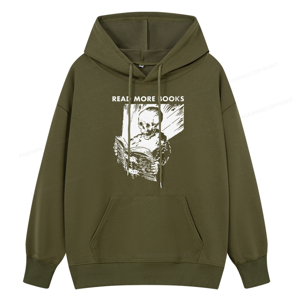 Pagewings Read More Books Unisex Classic Hoodie