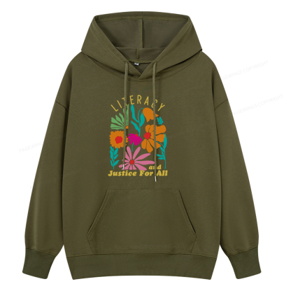 Pagewings Literacy And Justice Unisex Classic Hoodie