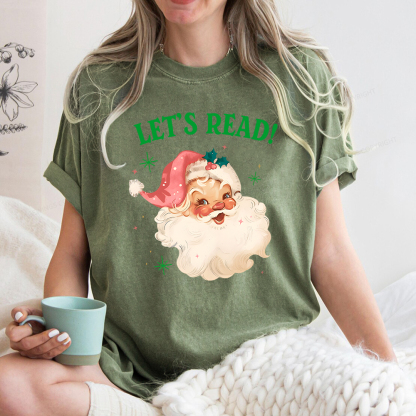 Pagewings Let’s Read Unisex Washed T-shirt