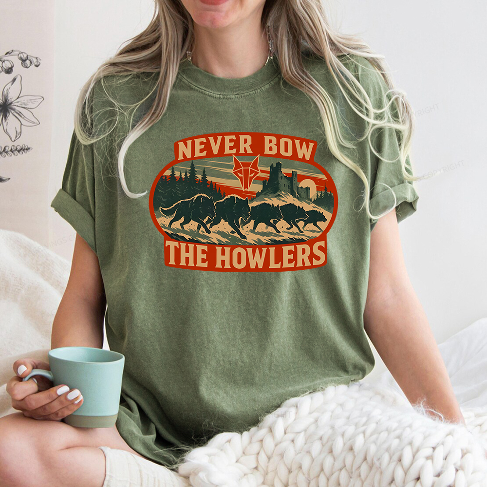 Pagewings The Howlers Unisex Washed T-shirt