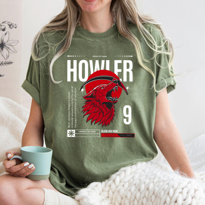 Pagewings Howler Unisex Washed T-shirt