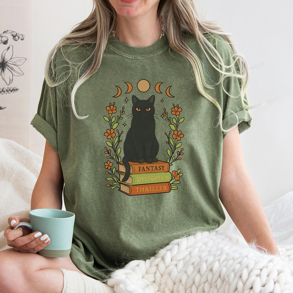Pagewings Book Lover Unisex Washed T-shirt