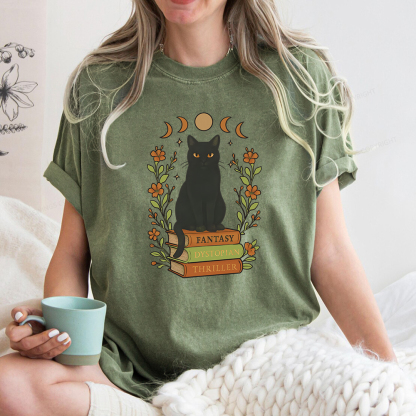 Pagewings Book Lover Unisex Washed T-shirt