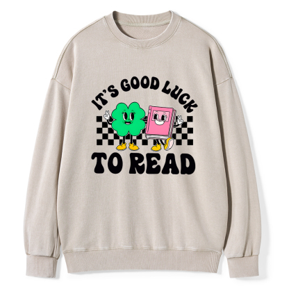 Pagewings St Patricks Day Teacher Shirt  Unisex Washed Sweatshirt