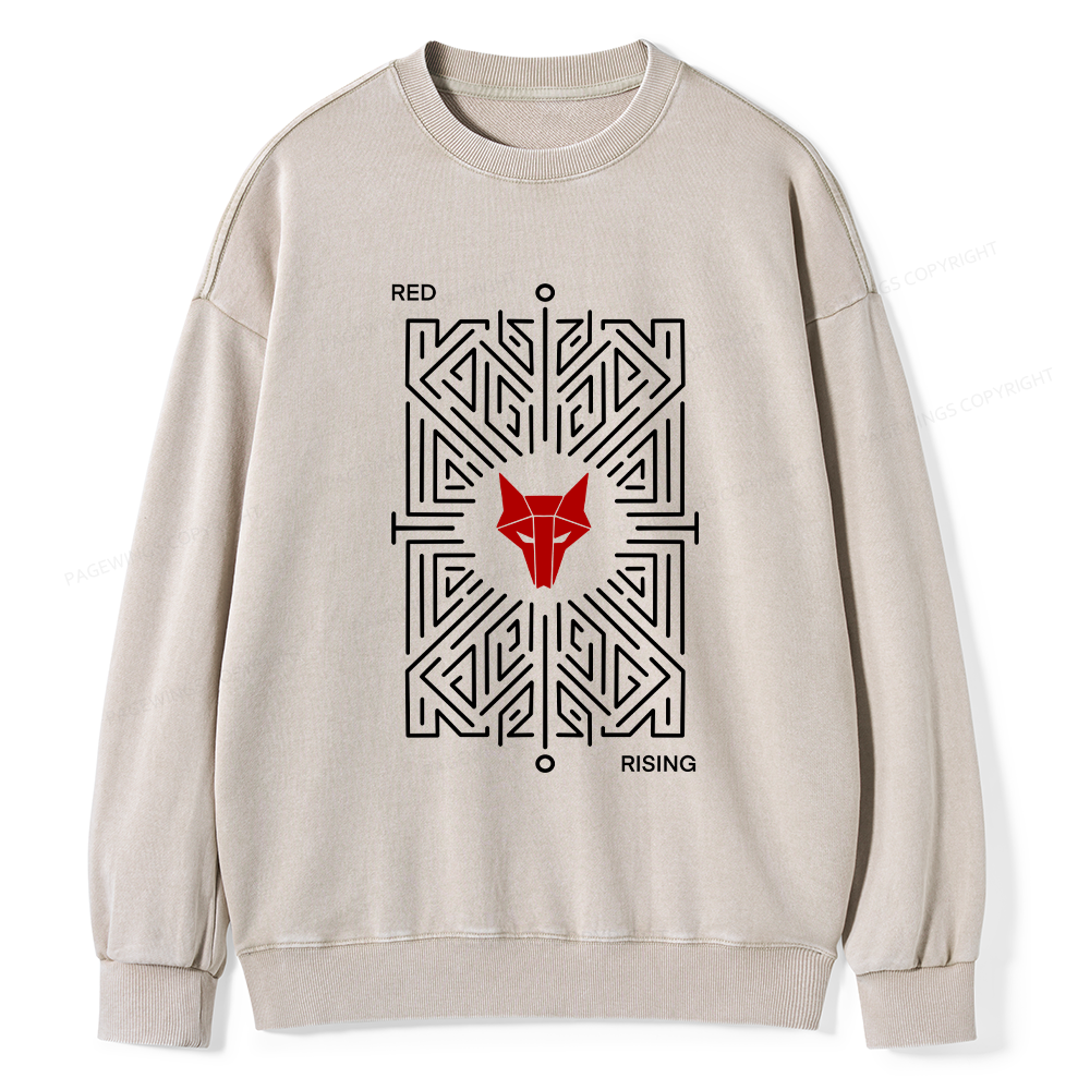 Pagewings Howlers Unisex Washed Sweatshirt
