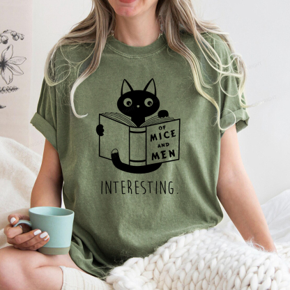 Pagewings Of Mice Unisex Washed T-shirt