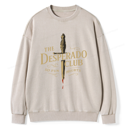 Pagewings Desperado Club Unisex Washed Sweatshirt