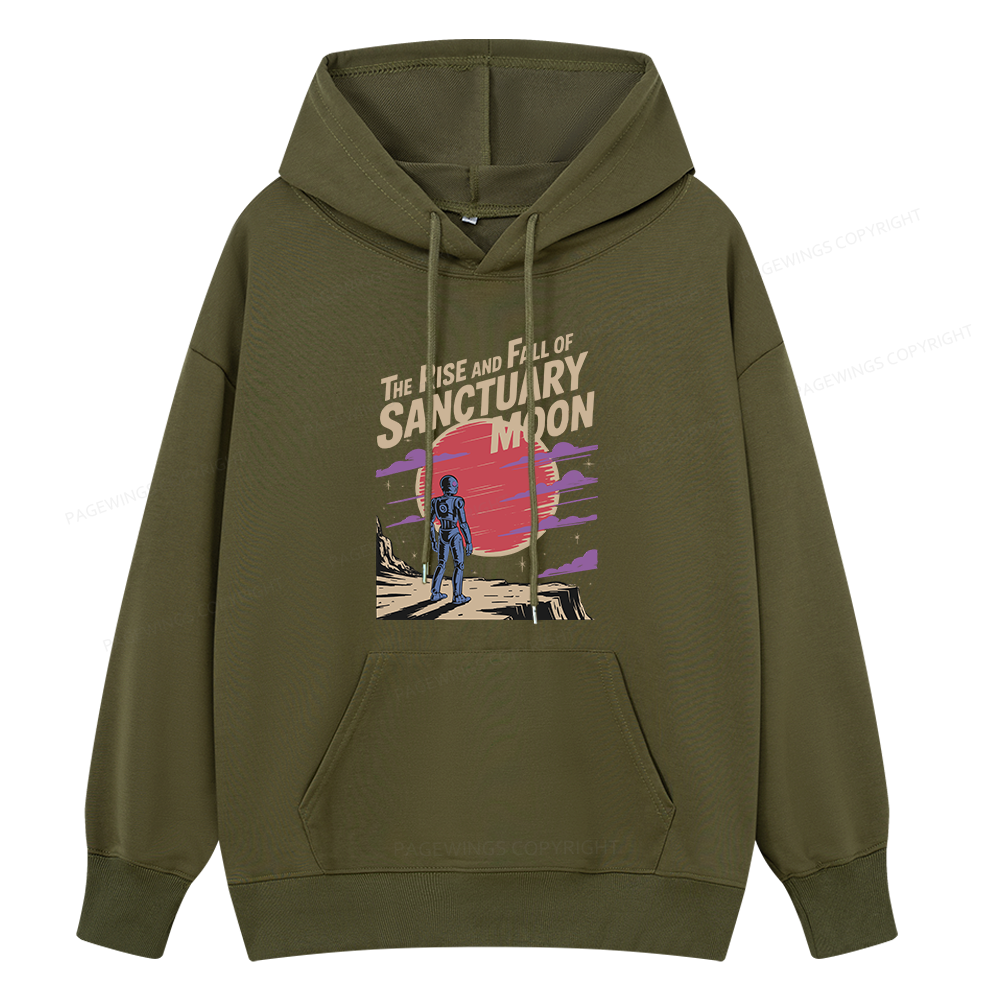 Pagewings The Rise And Fall Of Sanctuary Moon Unisex Classic Hoodie