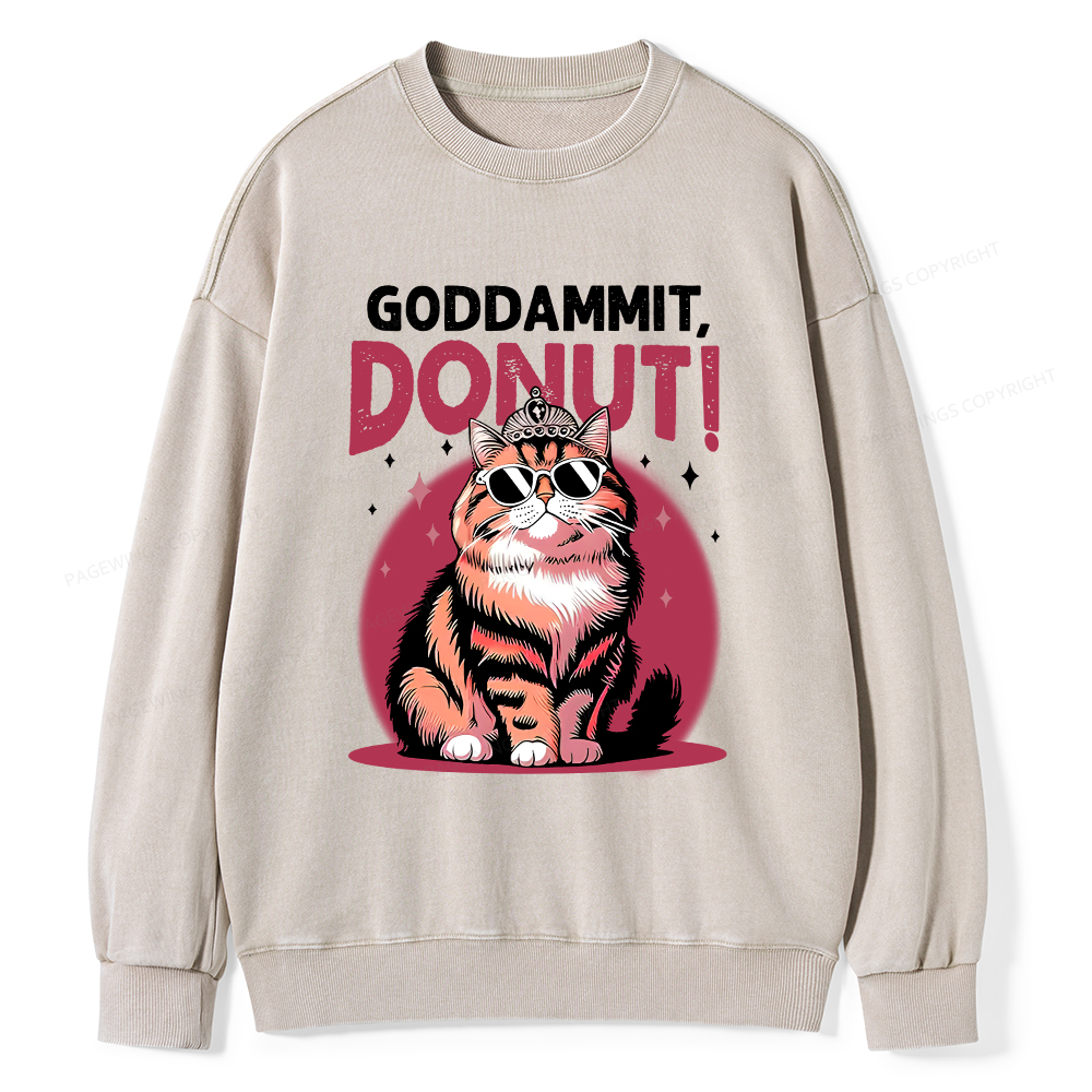 Pagewings Princess Sci-Fi Book Lover Unisex Washed Sweatshirt