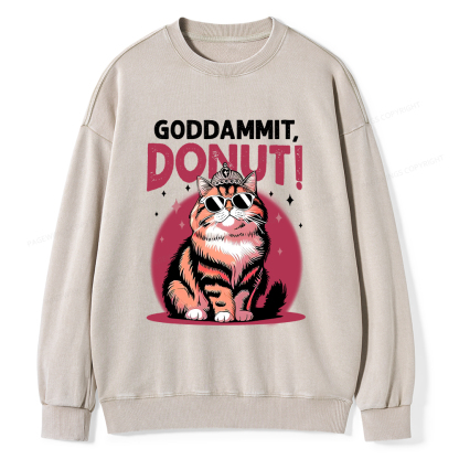 Pagewings Princess Sci-Fi Book Lover Unisex Washed Sweatshirt