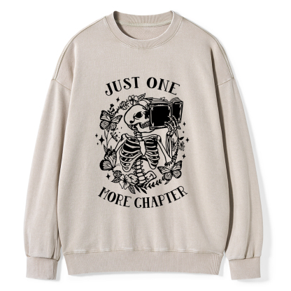 Pagewings Book Lover Shirt, Reading Shirt Unisex Washed Sweatshirt