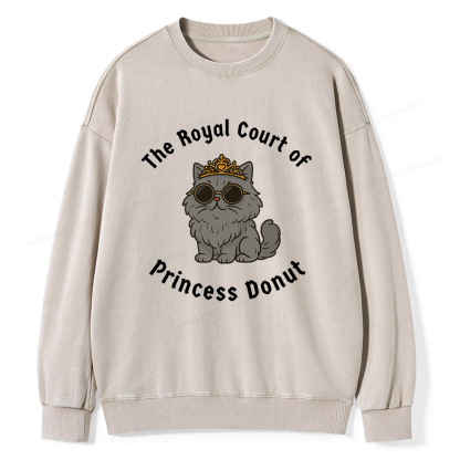 Pagewings The Royal Court Unisex Washed Sweatshirt
