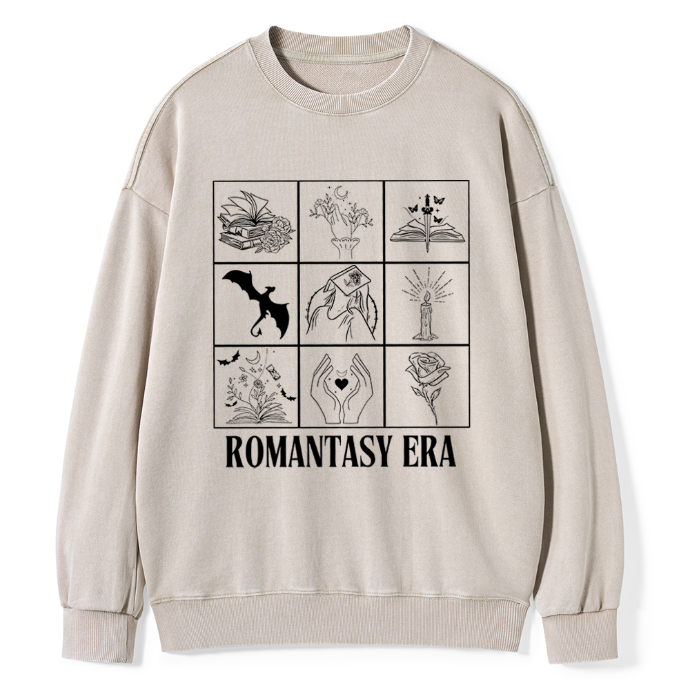 Pagewings Romantasy Era Book Shirt Comfort Colors t-shirt Unisex Washed Sweatshirt