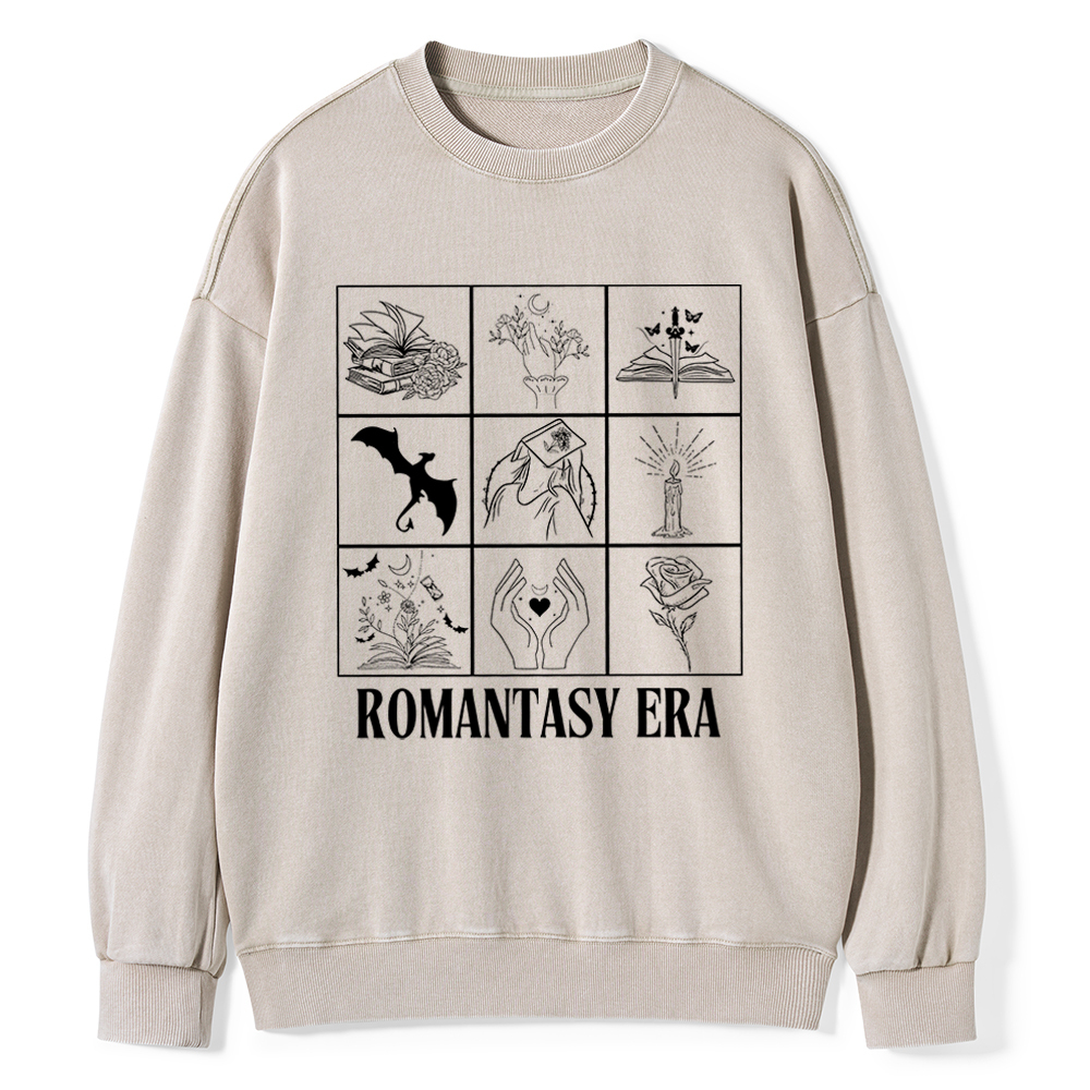 Pagewings Romantasy Era Book Shirt Comfort Colors t-shirt Unisex Washed Sweatshirt