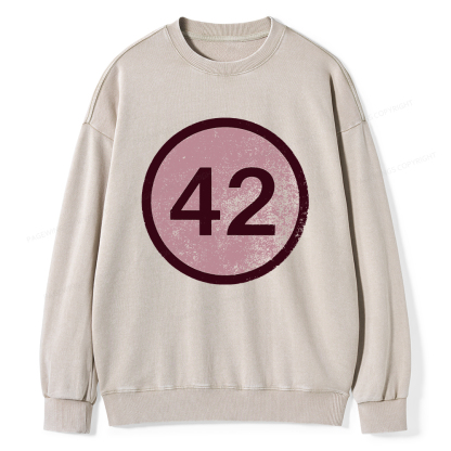 Pagewings 42 Unisex Washed Sweatshirt