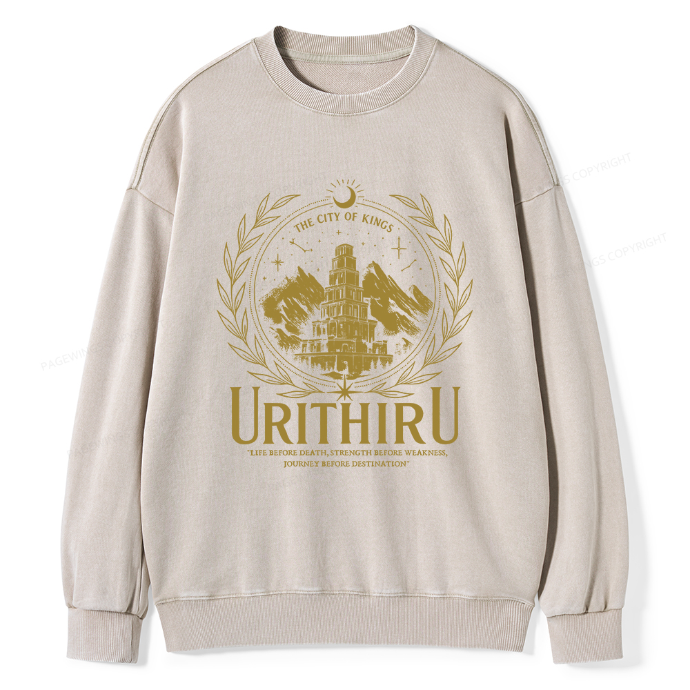 Pagewings Urithiru Unisex Washed Sweatshirt