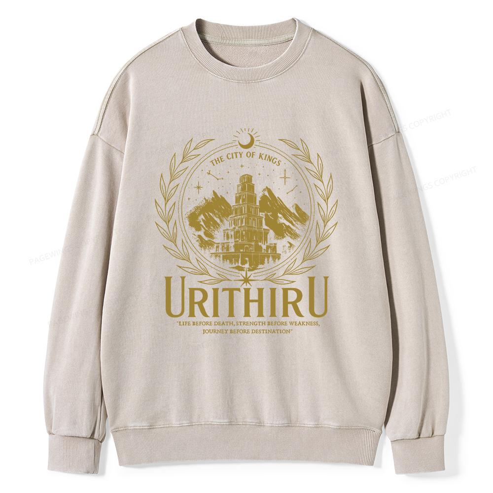 Pagewings Urithiru Unisex Washed Sweatshirt