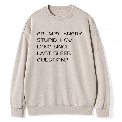 Pagewings Sci-Fi Lover Unisex Washed Sweatshirt