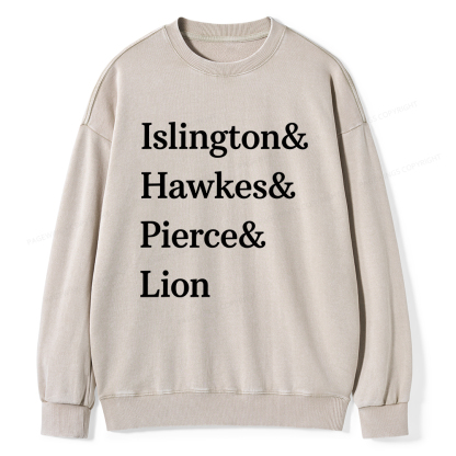 Pagewings Bookish Fan Unisex Washed Sweatshirt