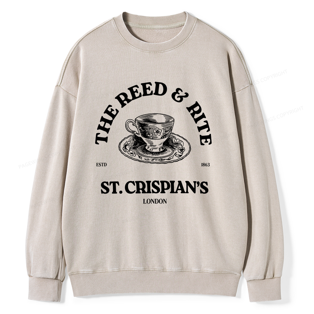 Pagewings The Reed Unisex Washed Sweatshirt