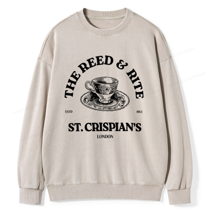 Pagewings The Reed Unisex Washed Sweatshirt