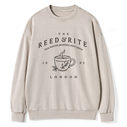 Pagewings Reed Rite Unisex Washed Sweatshirt