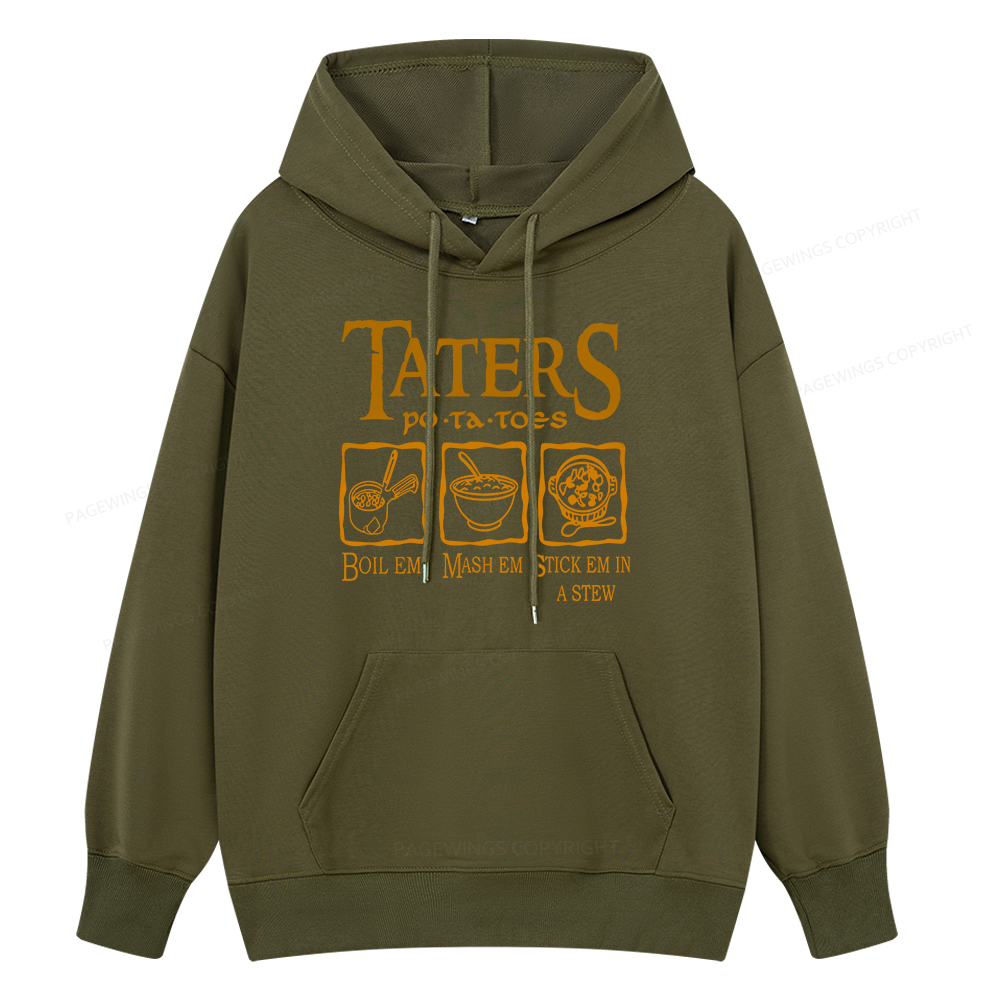 Pagewings Taters PoTaToes Unisex Classic Hoodie