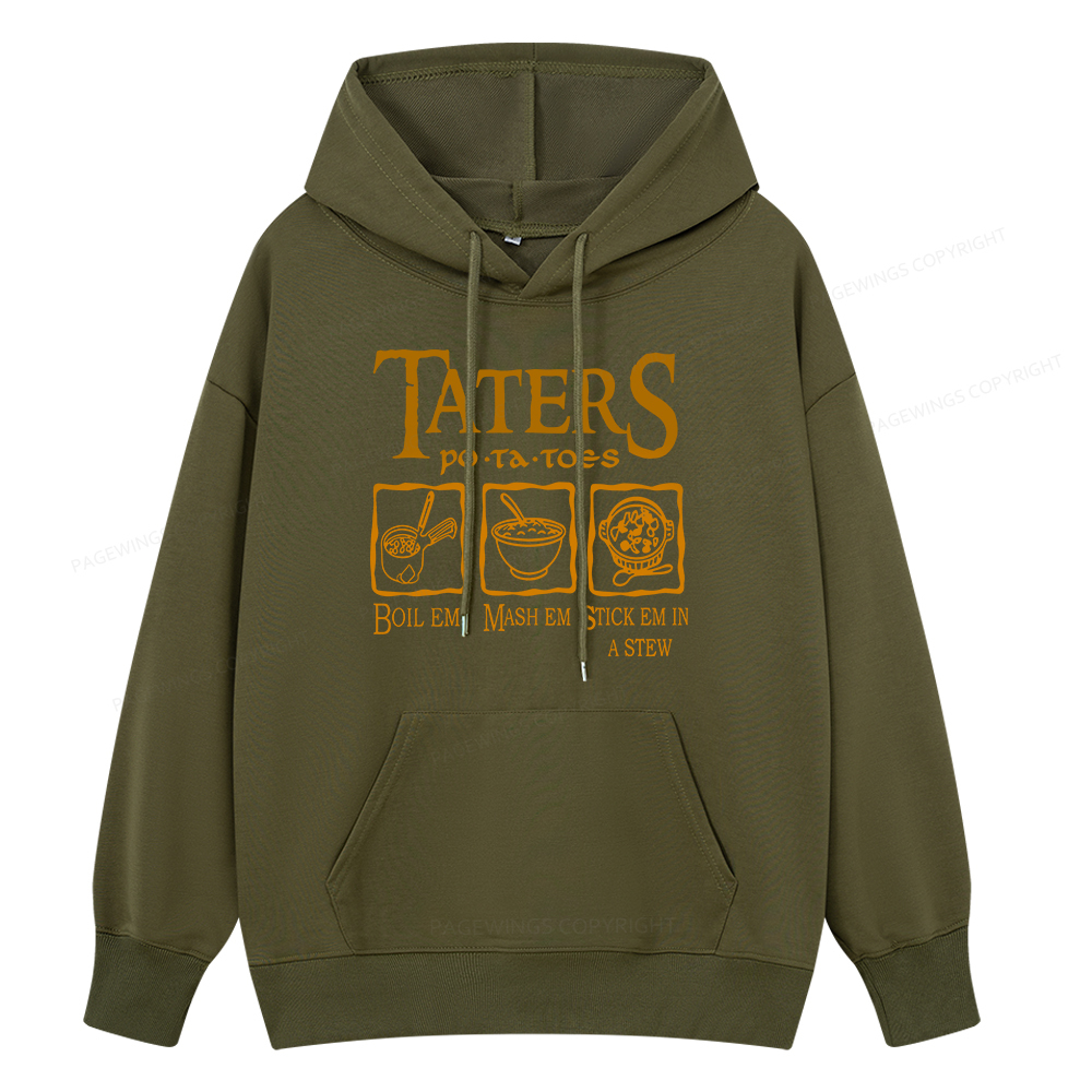 Pagewings Taters PoTaToes Unisex Classic Hoodie