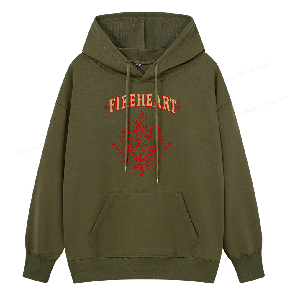 Pagewings Fireheart Unisex Classic Hoodie