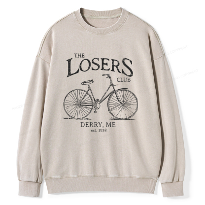 Pagewings The Losers Club Unisex Washed Sweatshirt