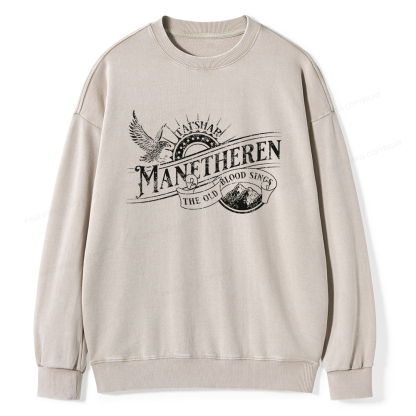 Pagewings Manetheren Unisex Washed Sweatshirt