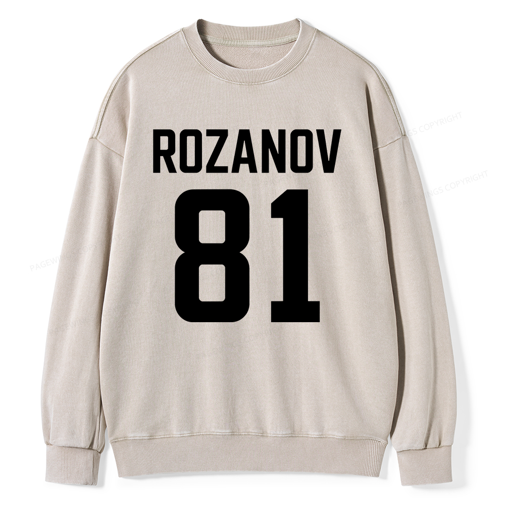 Pagewings Romance Novel Lover Unisex Washed Sweatshirt