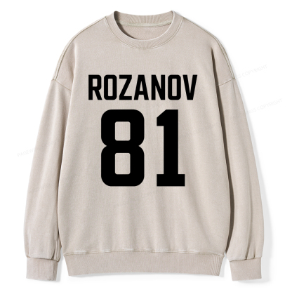 Pagewings Romance Novel Lover Unisex Washed Sweatshirt