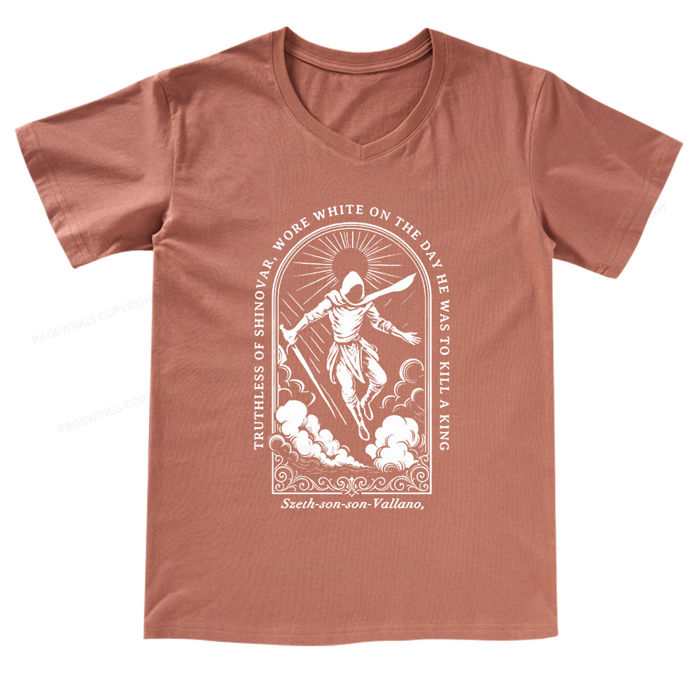 Pagewings Truthless of Shinovar V-neck T-shirt