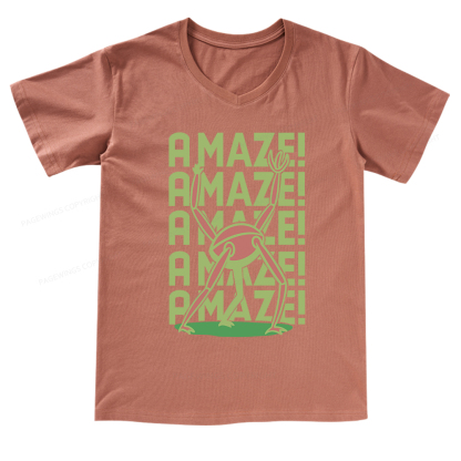 Pagewings Rocky Amaze V-neck T-shirt