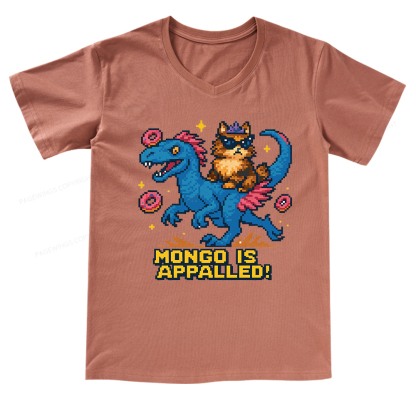 Pagewings Mongo Is Appalled V-neck T-shirt