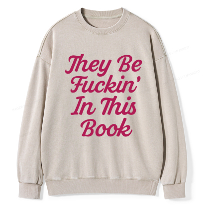 Pagewings Book Lover Washed Sweatshirt