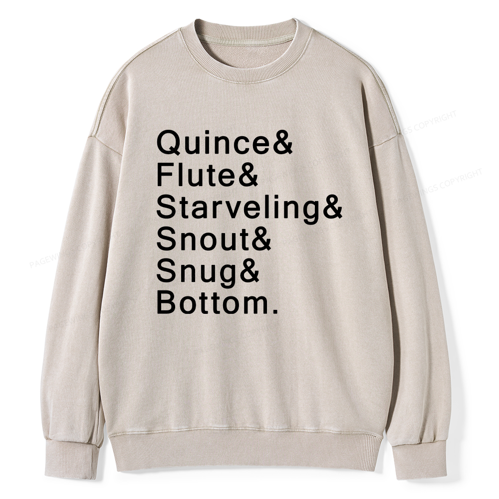 Pagewings The Mechanicals Washed Sweatshirt