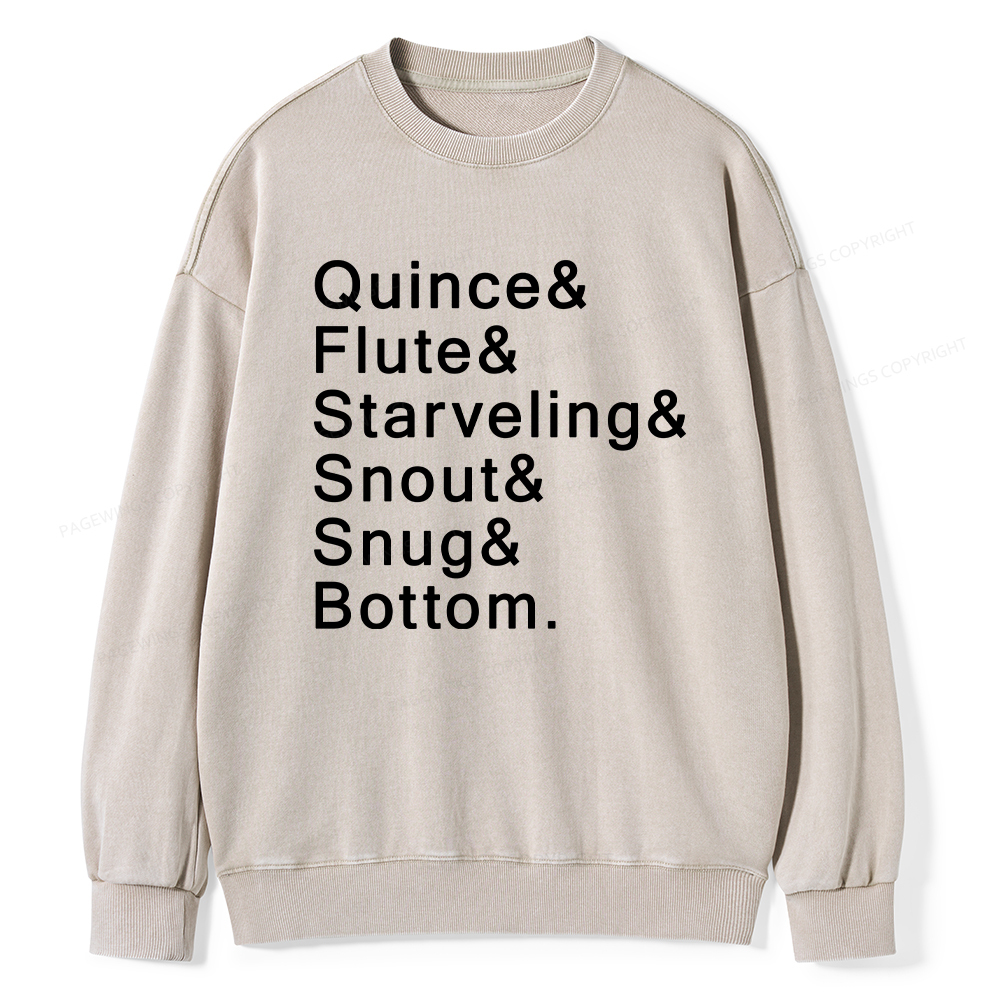 Pagewings The Mechanicals Washed Sweatshirt