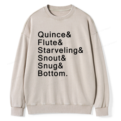 Pagewings The Mechanicals Washed Sweatshirt