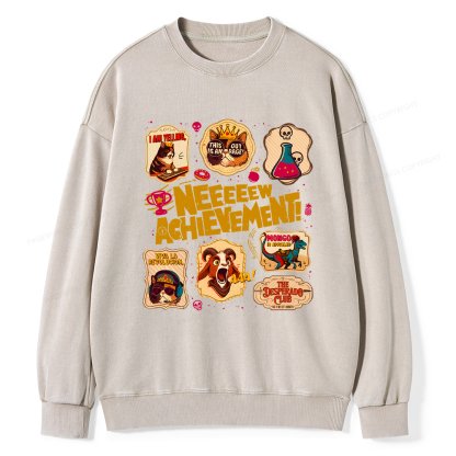 Pagewings New Achievement Washed Sweatshirt